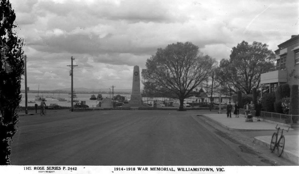 Cenotaph Williamstown Sons of Williamstown